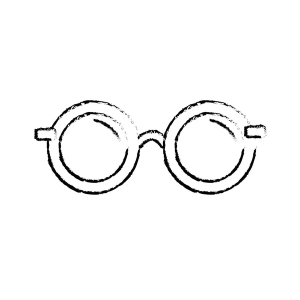 Óculos Figura Com Design Estilo Moda Ilustração Vetorial —  Vetores de Stock