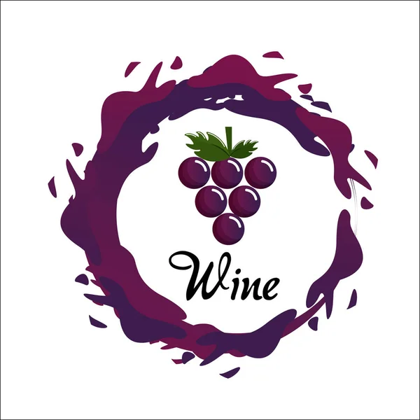 Bubble Wine Icon Image Vector Illustration Design Stock — Διανυσματικό Αρχείο