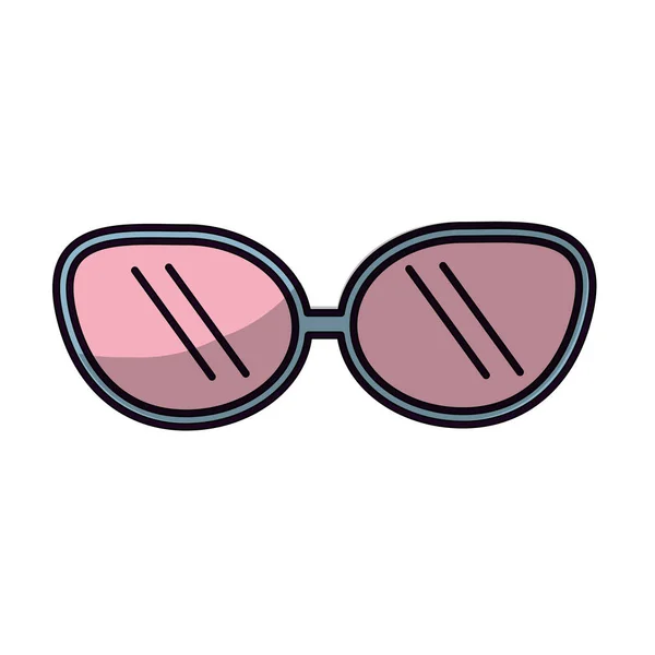 Óculos Sol Bonitos Design Estilo Moda Ilustração Vetorial — Vetor de Stock