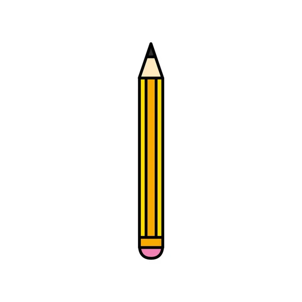 Σχεδιασμός Εργαλείο Μολύβι Για Μελετήσει Και Γράψει Εικονογράφηση Διάνυσμα — Διανυσματικό Αρχείο