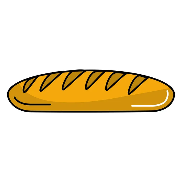 Φαγητό Φρέσκο Ψωμί Βιολογικό Σιτάρι Εικονογράφηση Διάνυσμα — Διανυσματικό Αρχείο