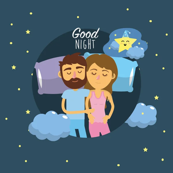 Pareja durmiendo junta imágenes de stock de arte vectorial | Depositphotos Pareja durmiendo junta imágenes de stock de arte vectorial | Depositphotos