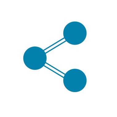 siluet sosyal medya teknoloji bağlantısı vektör çizim paylaşmak