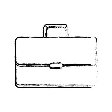 Şekil bavul iş belgeleri illüstrasyon tasarım vektör için