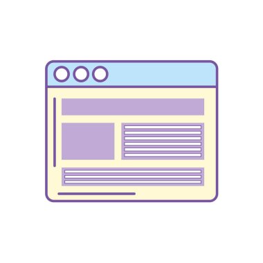 Web sitesi önemli video bilgi vektör çizim ile