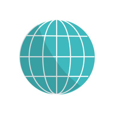 küresel Internet dijital service bağlanma, vektör çizim