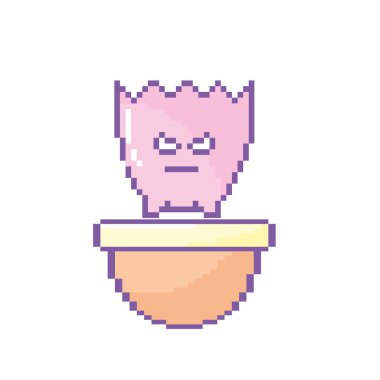 video oyun platformu konsol vektör çizim sanal karakter