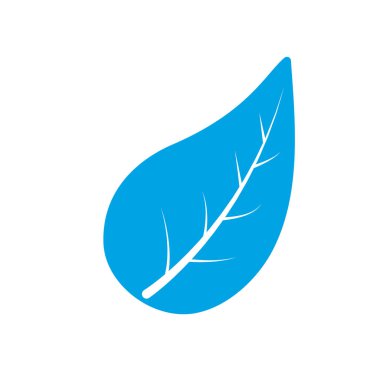 siluet doğal yaprak bitki ve egzotik botanik vektör çizim