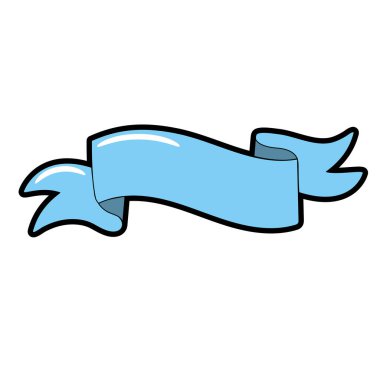 Sanat şerit dekorasyon tasarım öğesi vektör çizim