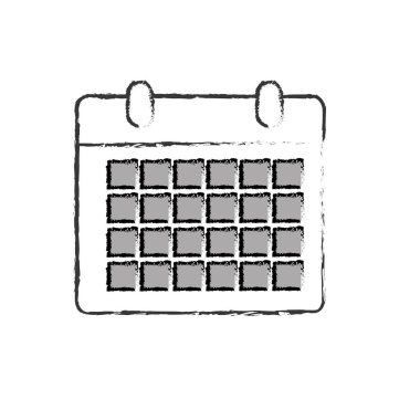 satır takvim organizar önemli olaylar illüstrasyon vektör için