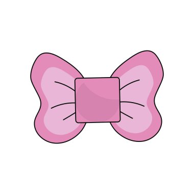 sevimli riibon yay süsleme tasarlamak vektör
