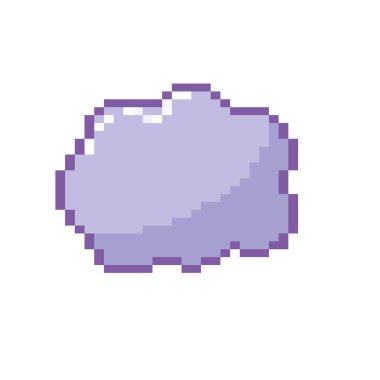 video oyunu bulut doğal hava vektör çizim