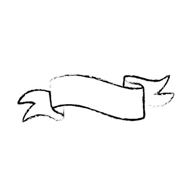 Şekil sanat şerit dekorasyon tasarım öğesi vektör çizim