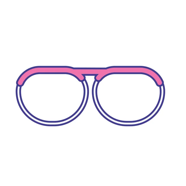 Nice Glasses Accessory Can See Vector Illustration — Stock Vector