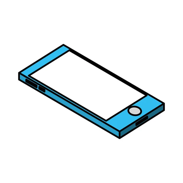 Tecnología Smartphone Ilustración Vectores Comunicación Electrónica — Vector de stock