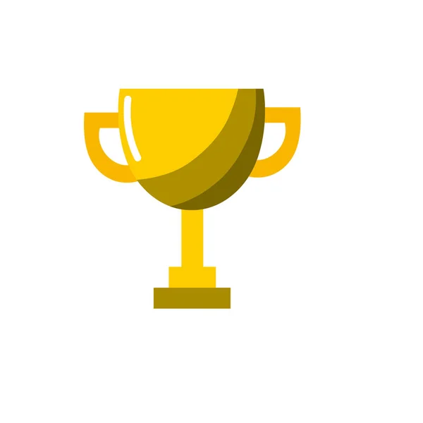 Trophée Coupe Gagnant Champion Vectoriel Illustration — Image vectorielle