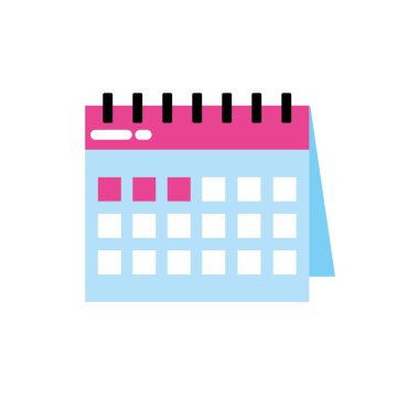 özel gün vektör çizim hatırlamak önemli takvim