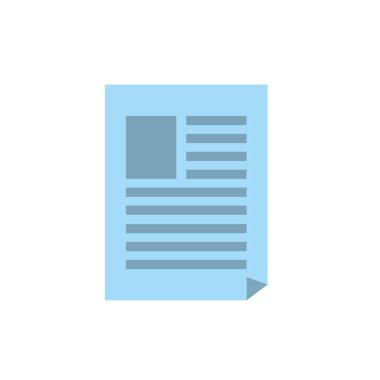 iş belge ve şirket bilgileri vektör çizim