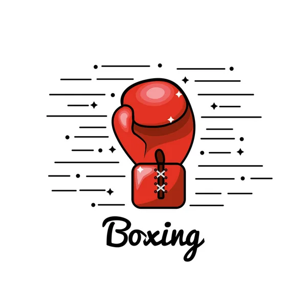 Ícone Jogo Boxe Símbolo Imagem Design Ilustração Vetorial —  Vetores de Stock