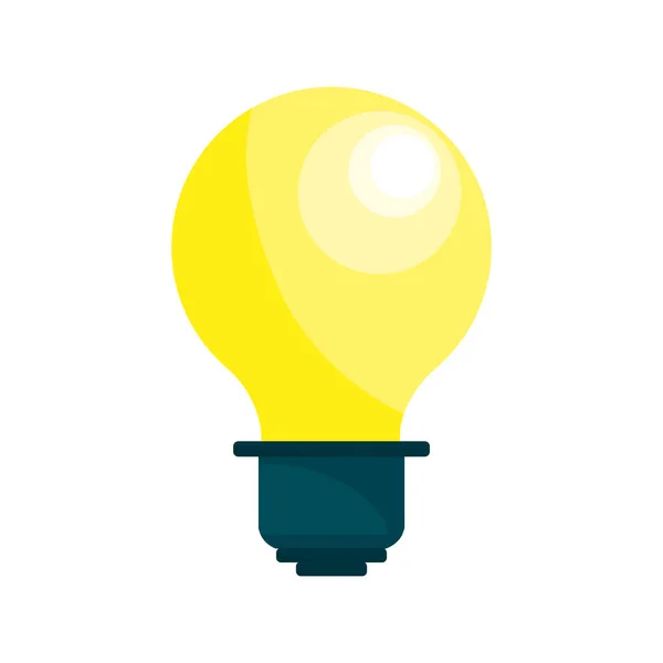 Energy Light Bulb Icon Vector Illustration Design — Stockvector
