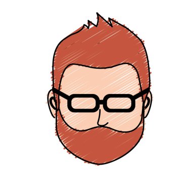 Varsayılan avatar adam sosyal Kullanıcı vektör çizim için