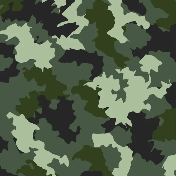 Patriotic Military Cloth Uniform Background Vector Illustration — Stock Vector