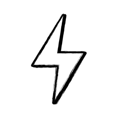 şekil enerji tehlike sembolü tasarım görüntü vektör çizim