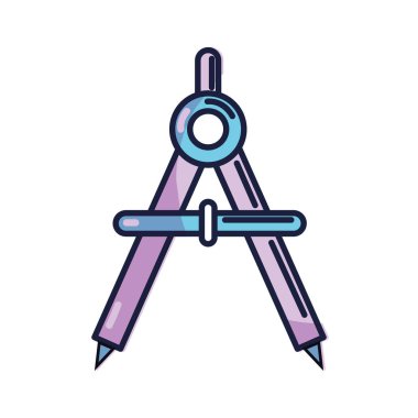 daireler, vektör çizim yapmak için pusula eğitim aracı