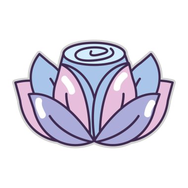 güzel yaprakları bitki botanik, vektör çizim çiçek