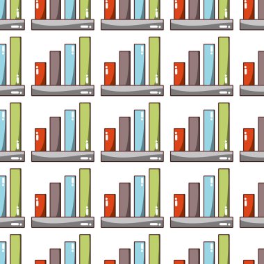 mali grafik iş arka plan vektör çizim bara istatistik