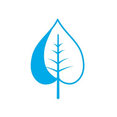 siluet doğal ve tropikal yaprak vektör çizim tasarım