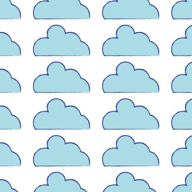 güzel bulut doğal hava arka plan tasarlamak vektör