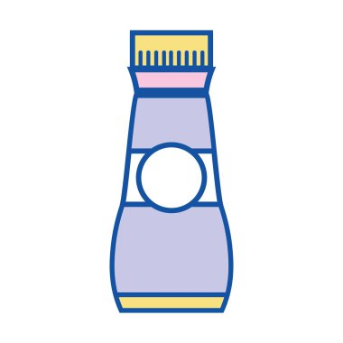 vektör çizim temizlemek için şişe tasarımı liquit deterjan