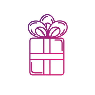 satır mevcut hediye şerit yay tasarım vektör çizim ile