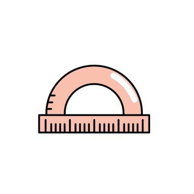 cetvel okul aracı tasarlamak vektör ölçme