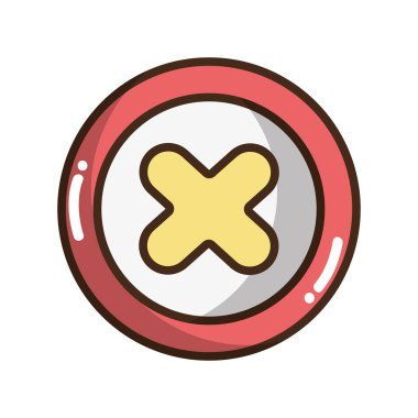 şebeke sembolü web bağlantısı vektör çizim için x