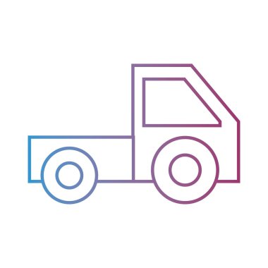 satır gövde araç taşıma tarzı tasarım vektör çizim