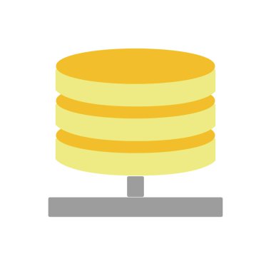 veritabanı teknolojisi conection sunucu bilgi vektör çizim için