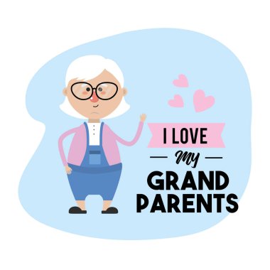 benim dedesi kartı tasarım vektör çizim seviyorum