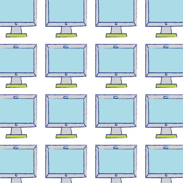 teknoloji ekran elektronik ekipman arka plan tasarlamak vektör
