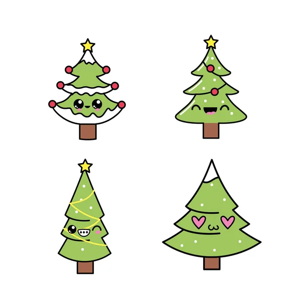 Mettre Joyeux Noël Célébration Décoration Vacances Illustration Vectorielle — Image vectorielle