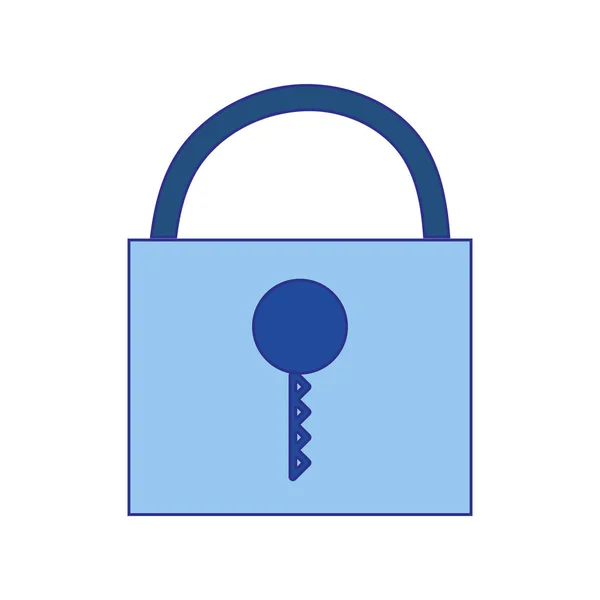 挂锁关闭元素保护信息向量例证 — 图库矢量图片