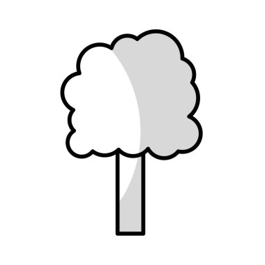 satır ekoloji çevre bakım simge vektör çizim ağacına