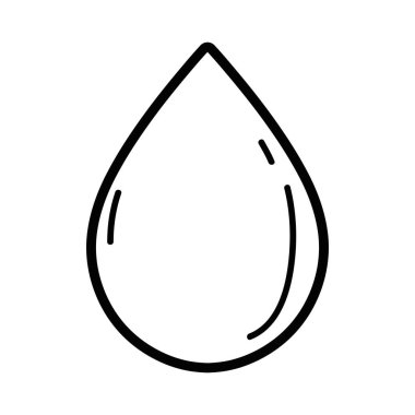 satır su damlası için koruma ve bakım ortamı vektör çizim