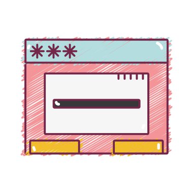 pencere web teknoloji öğe tasarlamak vektör