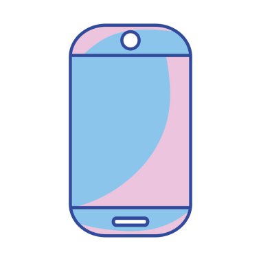 teknoloji smartphone arayın ve vektör çizim görüşün için elektronik