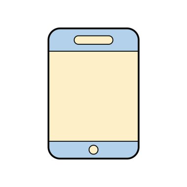 İnsanlar vektör çizim ile konuşmak smartphone teknoloji