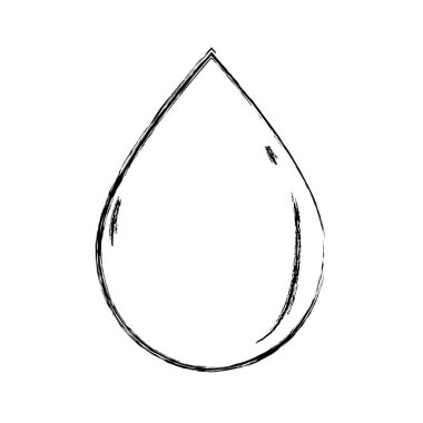 şekil su damlası için koruma ve bakım ortamı vektör çizim