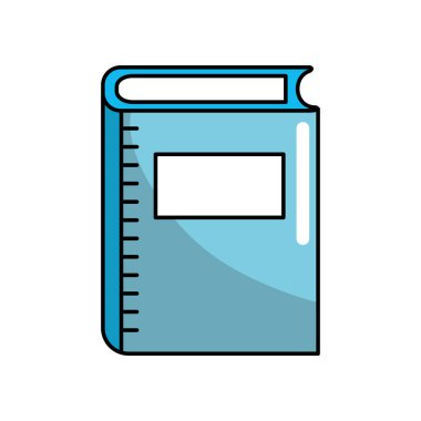 eğitim bilgi edebiyat vektör çizim nesnesine kitap