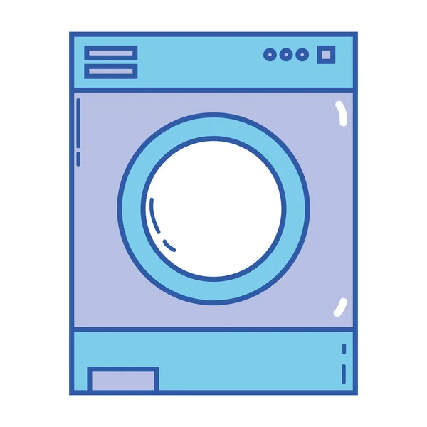 Nice Washing Machine Technology Clean Clothes Vector Illustration — Stock Vector